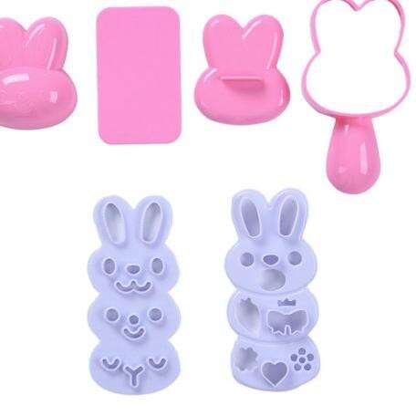 cute little bunny toys for the little girl in pink and blue