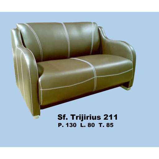 leather sofa in brown