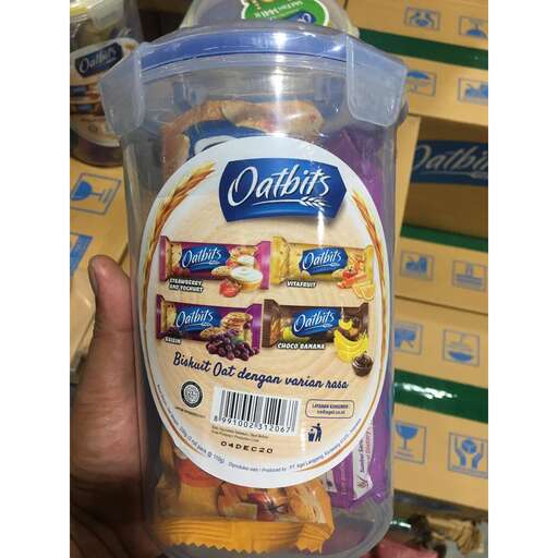 a plastic box of cookies in a package.