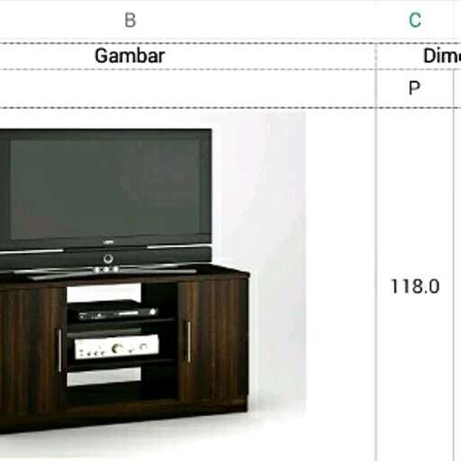 a television set with a tv on top of it.