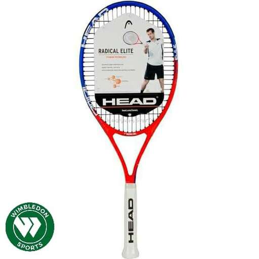 a tennis racket with a tennis racket on it.