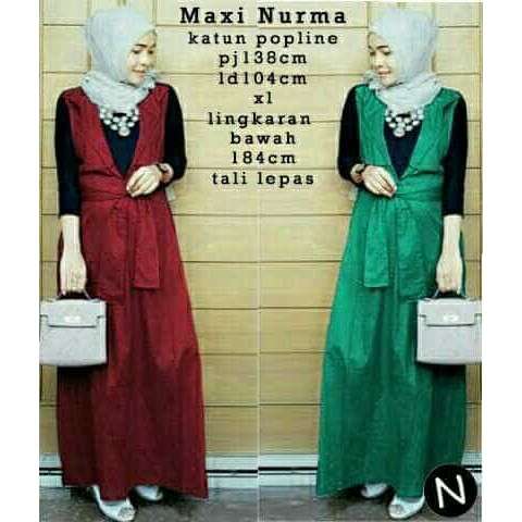 a dress made from the same fabric