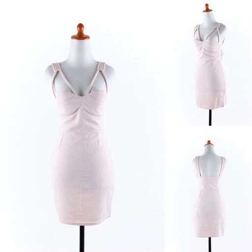 a dress in pink