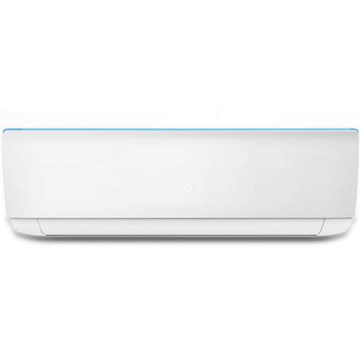 a modern, rectangular, rectangular, rectangular, rectangular, rectangular rectangular glass block with a blue stripe.
