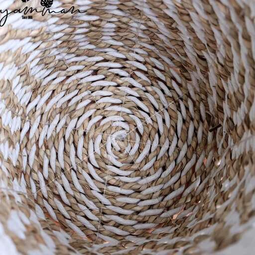 a close up of a wire basket