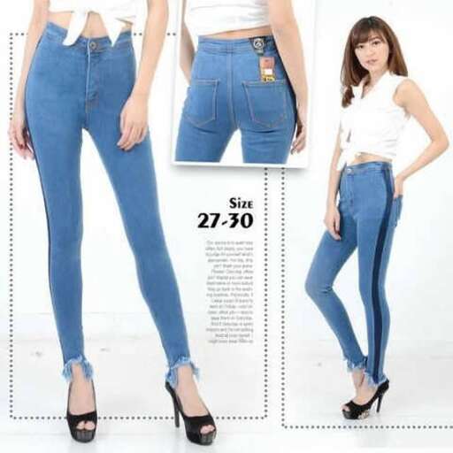jeans with a white tee