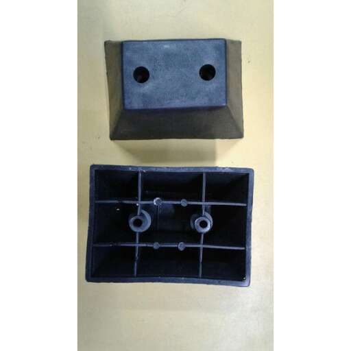 the box is mounted on the wall.