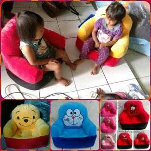 the girls in their new chair