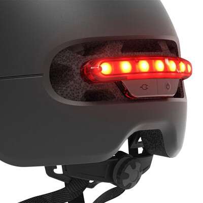 the helmet of a motorcycle that was designed by the designer of the car of the future.