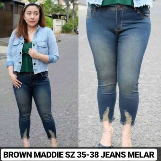 jeans with a bit of mud