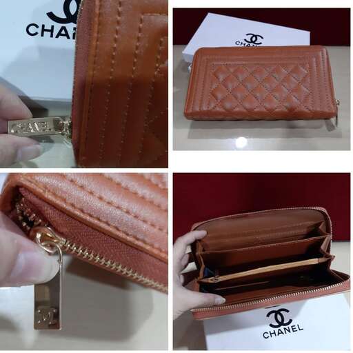 wallet in a leather case