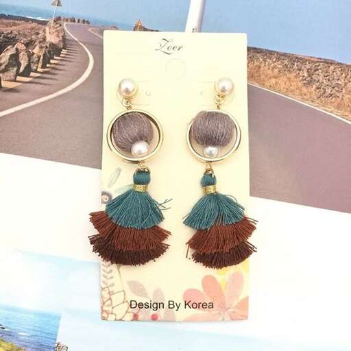 earrings for a friend's wedding.