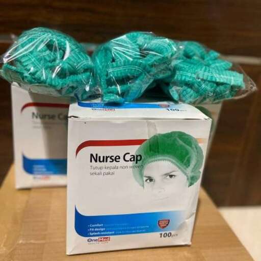 a nurse's hat is wrapped in a box.