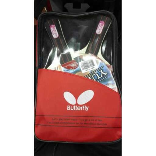 a bag of butterflies in a backpack.