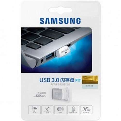 a white background with a blue background and a white box with a samsung logo on it.