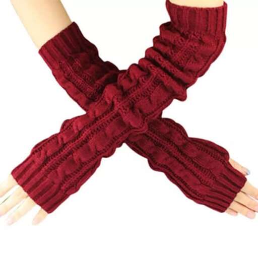 this is a great knitted glove for women.