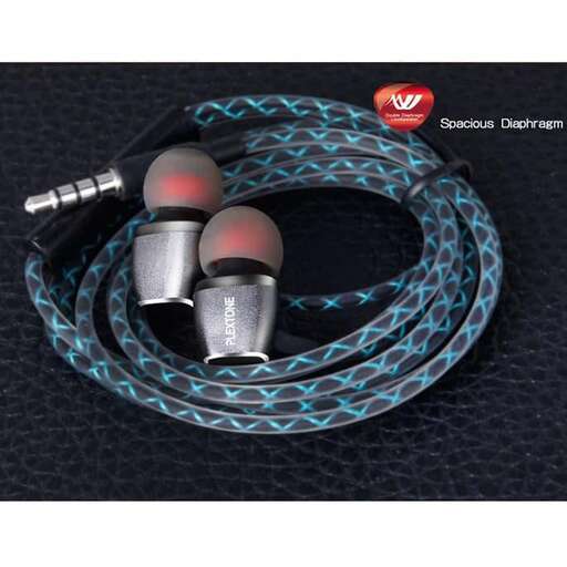 a set of 3 in a blue, green and silver cord