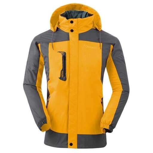 the jacket is made from a hood.