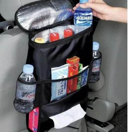 a bag of water and a bottle of toothpaste