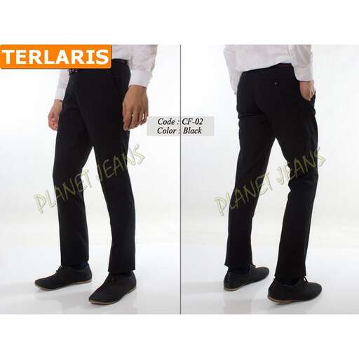 men's black pants with a white shirt