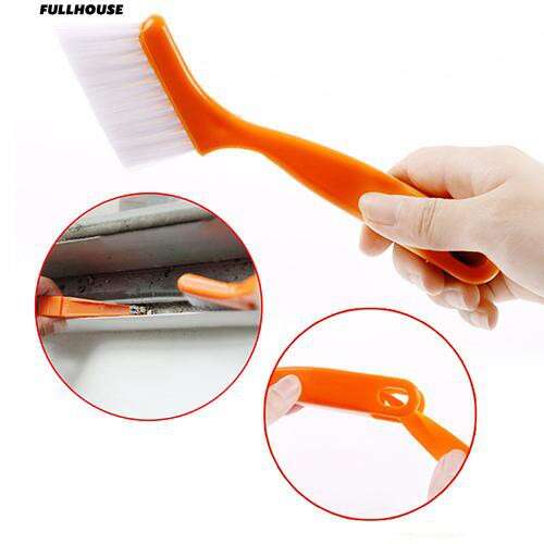 a person holding a toothbrush and a mirror