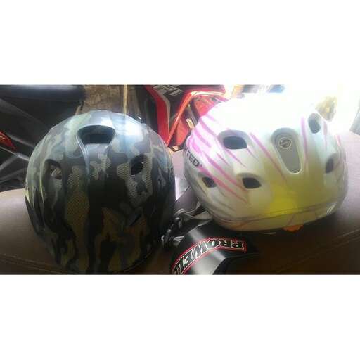 helmets for the season - -