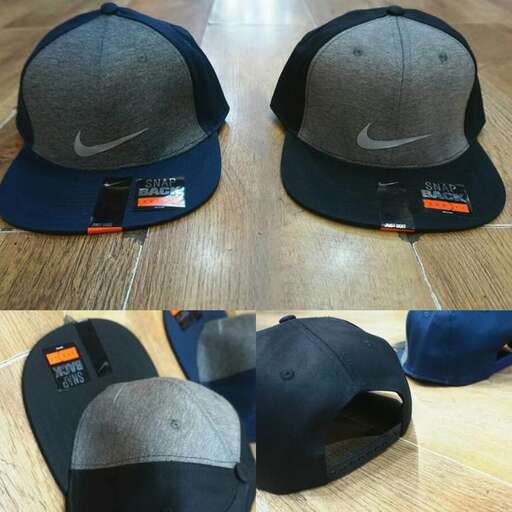 a cap with a nike logo