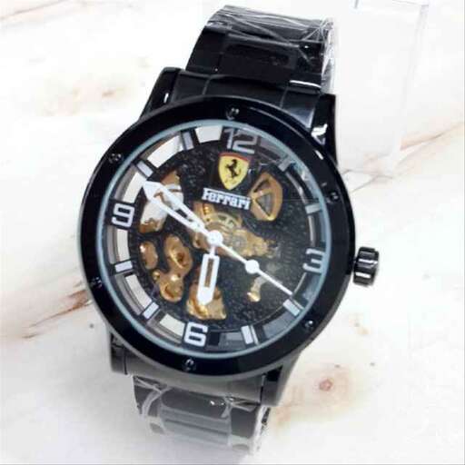 the watch is made of steel and is a very popular watch.