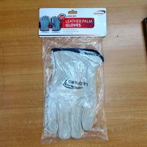 gloves in a plastic bag