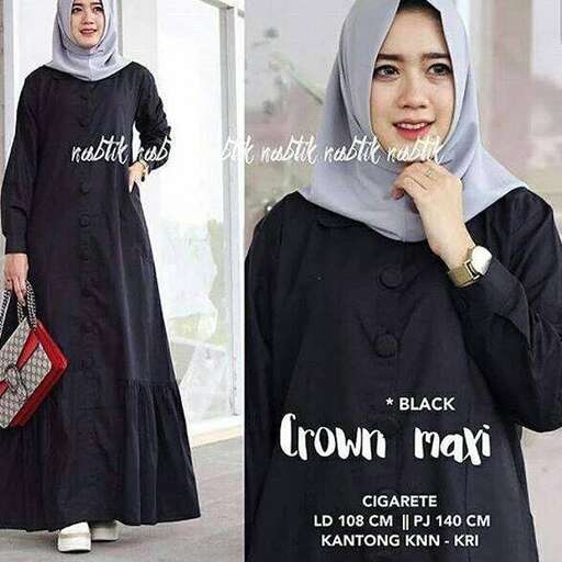 a woman in a black dress