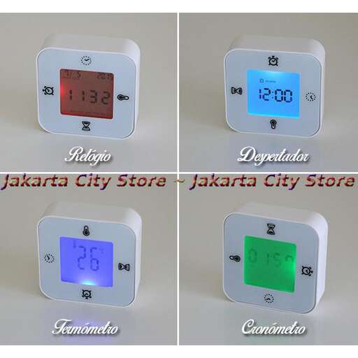 a set of three clocks with different time zones.