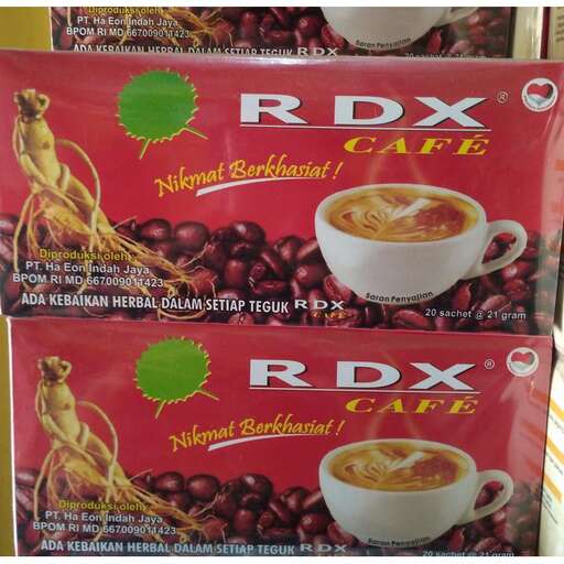 coffee in a box on the shelf