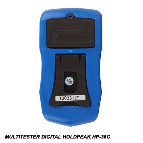 a blue cell phone with a black case.