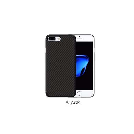 a black iphone with a blue flash on the back.