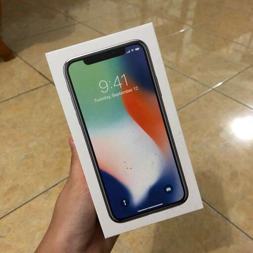 the iphone x is in a box