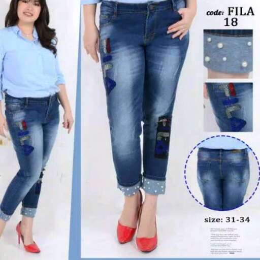 jeans with a denim shirt