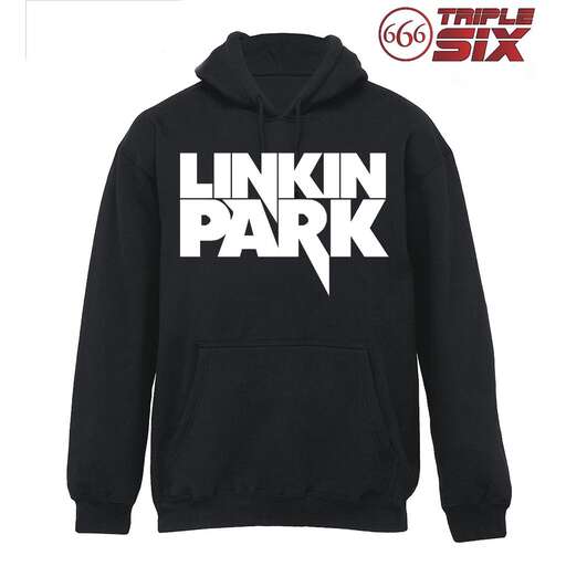 the logo on the hoodie