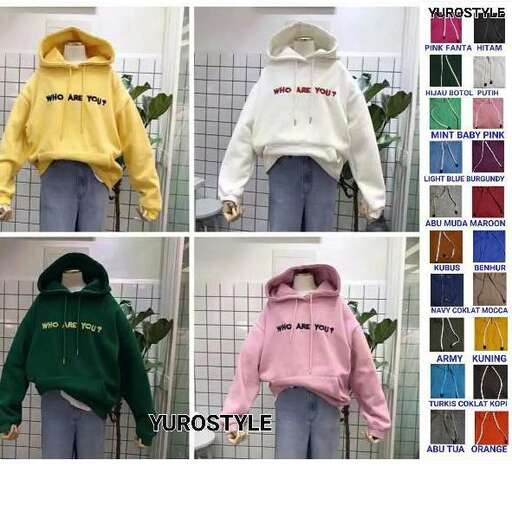 i like the hoodie and the sweater with the word on the front.