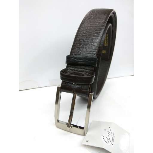 a leather strap with a note on it.