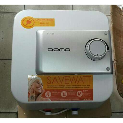 a white box with a sign on it