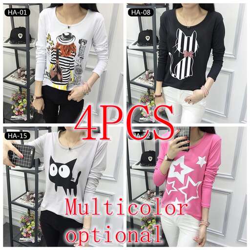 a set of tops with a cute design.