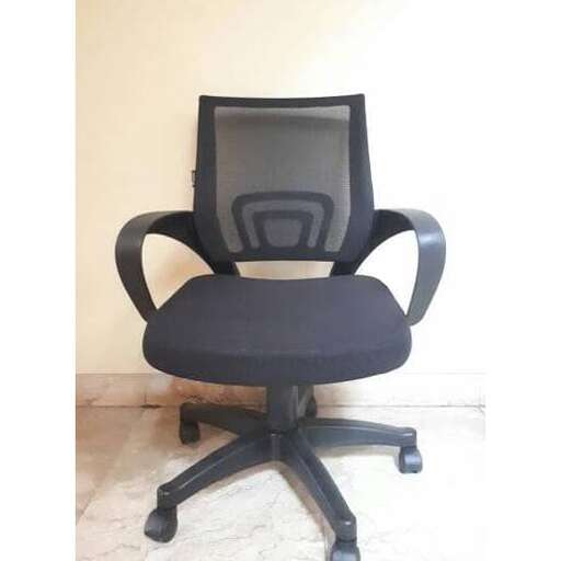 a chair with a cushion