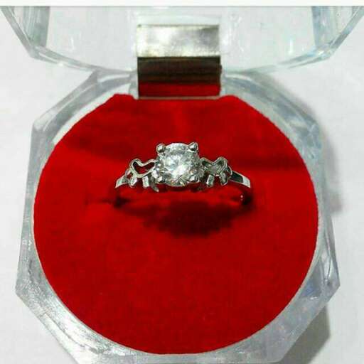 this is a diamond ring that i made for my husband.