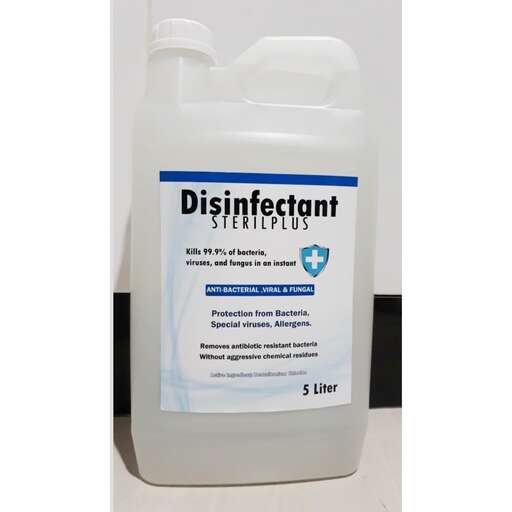 a bottle of cleaner for cleaning
