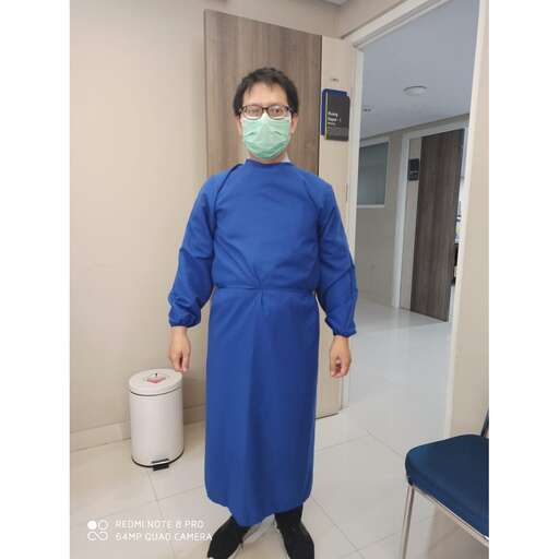 a doctor in a surgical room