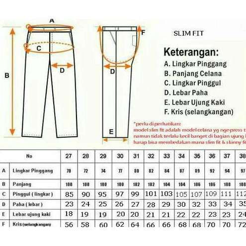 a number of pants for a sewing machine