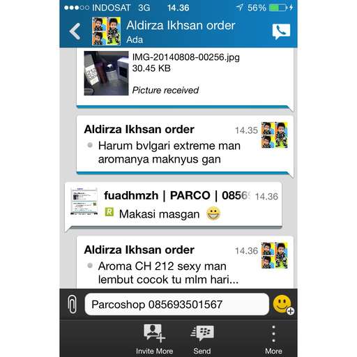 text messages from the phone
