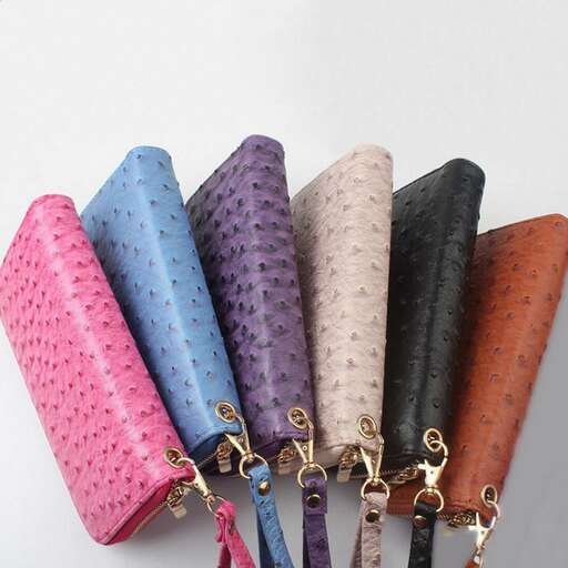 a selection of handmade leather bags