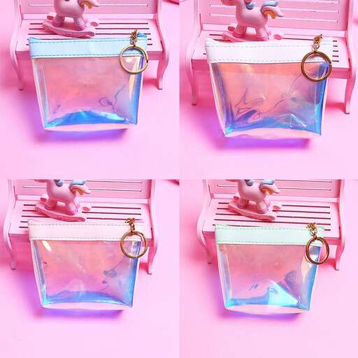 pink elephant in a bag