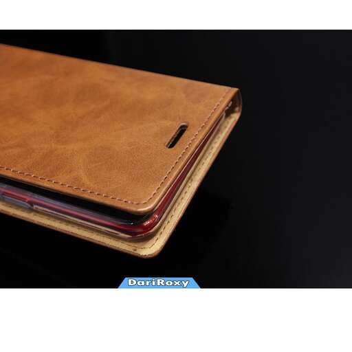 leather wallet with a leather cover